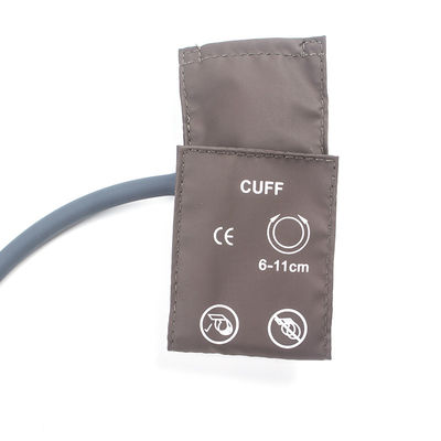 Saco Embalagem Neonatal NIBP Manche Single Tube 6-11cm TPU Manche Marrom