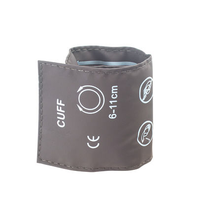 Saco Embalagem Neonatal NIBP Manche Single Tube 6-11cm TPU Manche Marrom