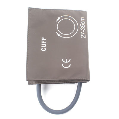 Pequeno manguito adulto NIBP Tubo único 20,5-28cm Manguinho TPU Marrom M1573A 989803104161