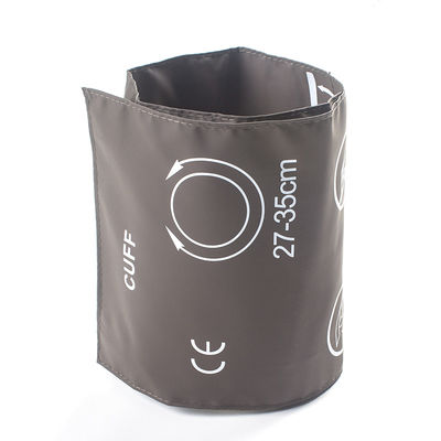 Pequeno manguito adulto NIBP Tubo único 20,5-28cm Manguinho TPU Marrom M1573A 989803104161