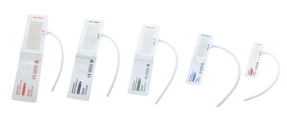 Dispositivo Neonatal NIBP Cuff Tubo único Tamanho 1 3-6cm Sem látex Estéril