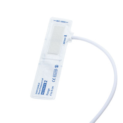 Não-látex Neonatal descartável NIBP Cuff Tubo único Tamanho 2 4-8cm