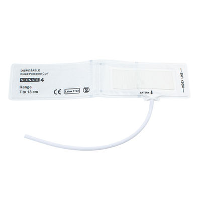 Tubo único tamanho 4 Disponível Neonatal NIBP Manseta 7-13cm para Médico