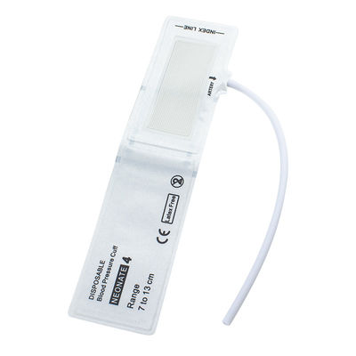 Tubo único tamanho 4 Disponível Neonatal NIBP Manseta 7-13cm para Médico