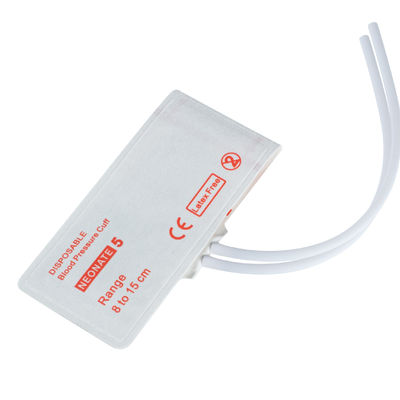 Dual tubo Neonatal Disposable NIBP Manche Size 5 8-15cm para monitoramento preciso da pressão arterial