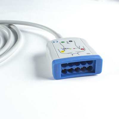 Compatível com P-Hilips ECG Trunk Cable - M1663A Para 78352C, 78354C, 78834C, 867036, MRx, IntelliVue