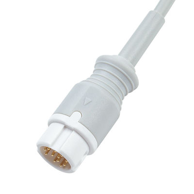 Compatível com P-Hilips ECG Trunk Cable - M1663A Para 78352C, 78354C, 78834C, 867036, HeartStart MRx, IntelliVue