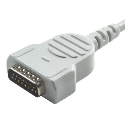Flexível GE Healthcare Marquette ECG Trunk Cable 22341809 para Adultos/Monitoramento Pediátrico
