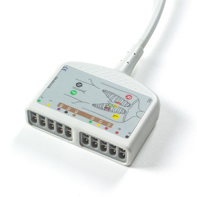 Flexível GE Healthcare Marquette ECG Trunk Cable 22341809 para Adultos/Monitoramento Pediátrico