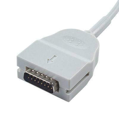 OD6mm 2.2M ECG cabo do tronco Compatível com Mortara Burdick 1600 300 3100 400 6100 800