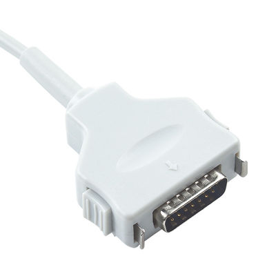 Cable EKG compatível Fukuda Denshi 10Lead para CardiMax FX-7202, CardiMax FX-7402, CardiMax FX-7101
