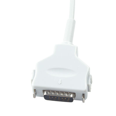 Cable EKG compatível Fukuda Denshi 10Lead para CardiMax FX-7202, CardiMax FX-7402, CardiMax FX-7101