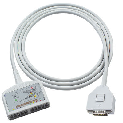 Cable de tronco EKG Fukuda ME compatível para Fukuda Cardisuny, KP-500, KP-500D
