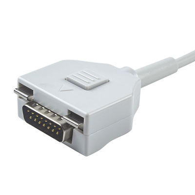 Cable de tronco EKG Fukuda ME compatível para Fukuda Cardisuny, KP-500, KP-500D