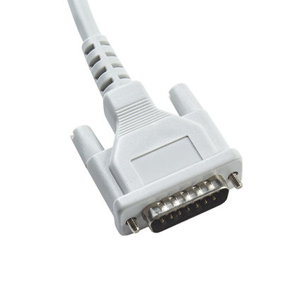 10Cable do paciente de ECG de chumbo compatível com Schiller AT10, AT10 Plus, AT101, AT102, AT102-Plus, AT104, AT110