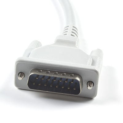 10Cable do paciente de ECG de chumbo compatível com Schiller AT10, AT10 Plus, AT101, AT102, AT102-Plus, AT104, AT110