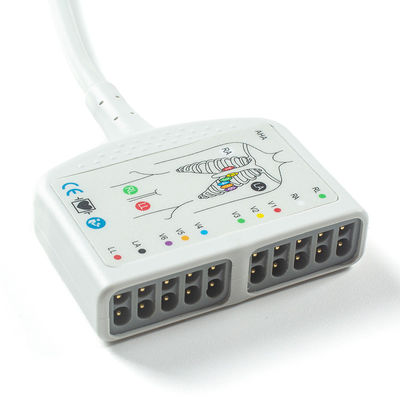 10Cable do paciente de ECG de chumbo compatível com Schiller AT10, AT10 Plus, AT101, AT102, AT102-Plus, AT104, AT110
