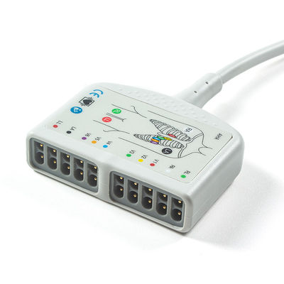 10Cable do paciente de ECG de chumbo compatível com Schiller AT10, AT10 Plus, AT101, AT102, AT102-Plus, AT104, AT110