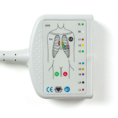 10Cable do paciente de ECG de chumbo compatível com Schiller AT10, AT10 Plus, AT101, AT102, AT102-Plus, AT104, AT110