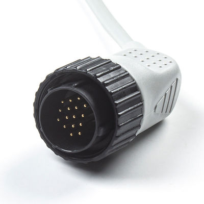 16Pin Compativel Kenz EKG Trunk Cable IEC/AHA para Adultos/Pacientes Pediátricos
