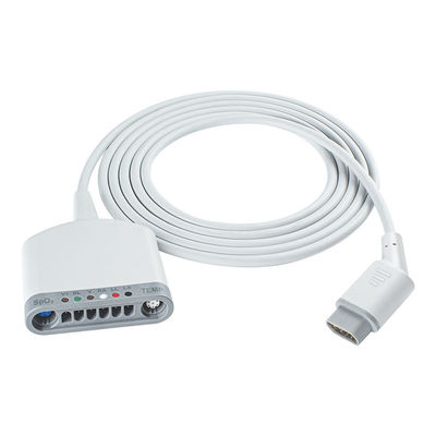 SpO2 6Lead ECG Patient Cable 3.5M Com Função SpO2/Temperatura/ECG