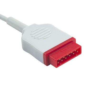 11 pin duplo argônio 3.5M cabo IBP para monitor de pressão sanguínea GE 2 anos Vida útil