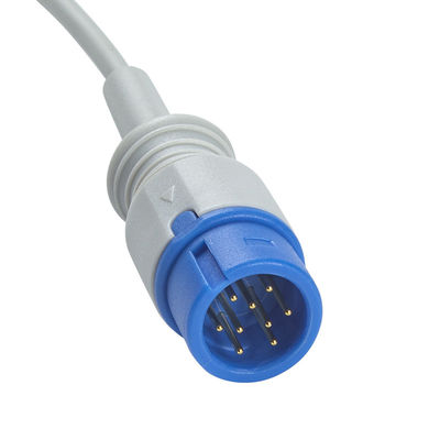 Compatível ViewMed 9Pin SpO2 Probe Adult ViewMed Monitor de saturação Clipe de dedo 3.0M