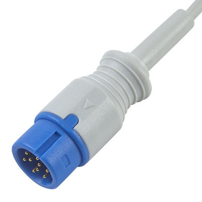 Compatível ViewMed 9Pin SpO2 Probe Adult ViewMed Monitor de saturação Clipe de dedo 3.0M