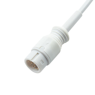 Sonda SpO2 para recém-nascidos compatível com o cinza para a Medetec Inglaterra Sensor SPO2 12Pin 3.0M