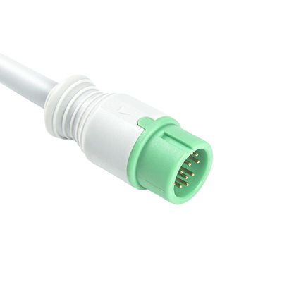 Cable ECG compatível 5 Leads For Medetec Cardiac Monitor ECG Inglaterra IEC Snap