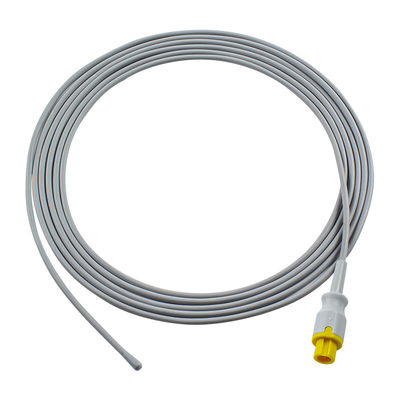 Edan Conector distal redondo compatível sonda de temperatura reutilizável para adultos retal