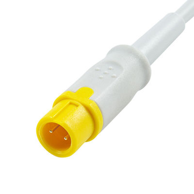 Edan Conector distal redondo compatível sonda de temperatura reutilizável para adultos retal