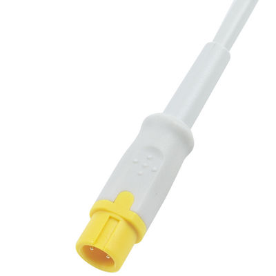 Edan Conector distal redondo compatível sonda de temperatura reutilizável para adultos retal
