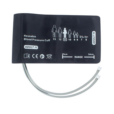Welch Allyn Adult Duplo Dual Tube NIBP Manche 25 - 34cm 508243 REUSE-11-2MQ Conector de Bloqueio FlexiPort Manche de Pressão sanguínea