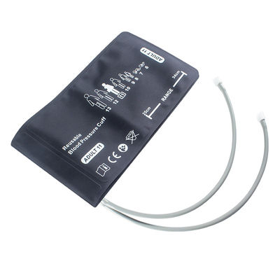 Welch Allyn Adult Duplo Dual Tube NIBP Manche 25 - 34cm 508243 REUSE-11-2MQ Conector de Bloqueio FlexiPort Manche de Pressão sanguínea