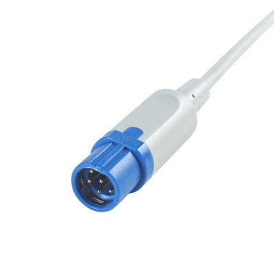 Sensor SpO2 de ligação direta Draeger compatível com cinza para Infinity Delta 7Pin Vida útil 24 meses