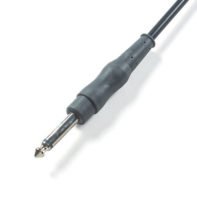 Materiais Médicos Acessórios Placa de aterramento ESU reutilizável com conector de 6,3 mm e placa negativa de silicone