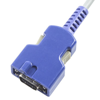 Sensor de SpO2 3M semiacabado para C-ovidien N-ellcor Pulso Oxímetro Cable 100g Peso e DB 14-pin conector roxo