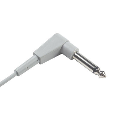 Adaptador de temperatura compatível 6.3 Mono Plug to Rectangular Dual Pin Série YSI400