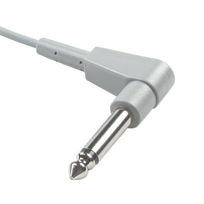 Adaptador de temperatura compatível 6.3 Mono Plug to Rectangular Dual Pin Série YSI400