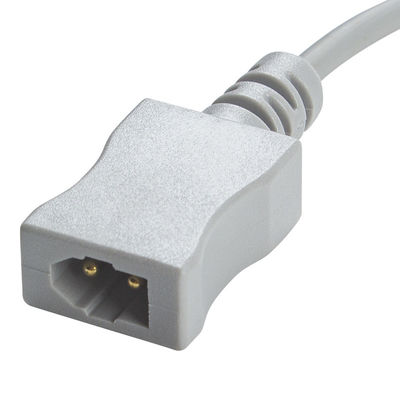3.0M PVC Air Shield Adaptador de temperatura Cabo para conector de dois pinos Proximal com conector retangular