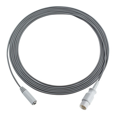 Compatível Air Shield 3Pin para Conector Mono Plug Feminino Adaptador de Temperatura 3.0M para hospitais e equipamentos médicos