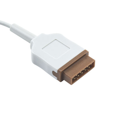 GE Healthcare Marquette Adaptador de temperatura 2021701-001 Compatível com OEM Número de peça 2104179-001-FMT