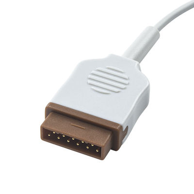 GE Healthcare Marquette Adaptador de temperatura 2021701-001 Compatível com OEM Número de peça 2104179-001-FMT