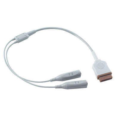 Adaptador de temperatura compatível com GE Healthcare Marquette para tamanho do paciente adulto cinza escuro