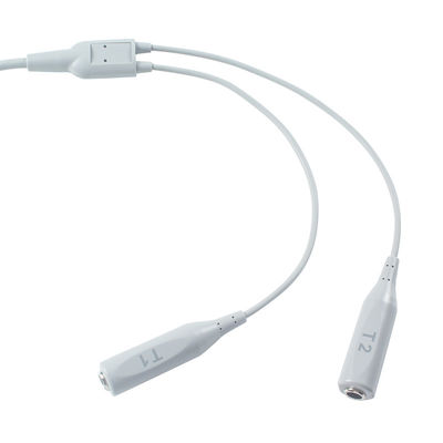 Adaptador de temperatura compatível com GE Healthcare Marquette para tamanho do paciente adulto cinza escuro