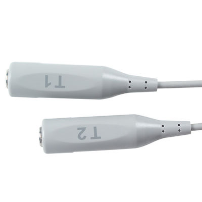 Adaptador de temperatura compatível com GE Healthcare Marquette para tamanho do paciente adulto cinza escuro
