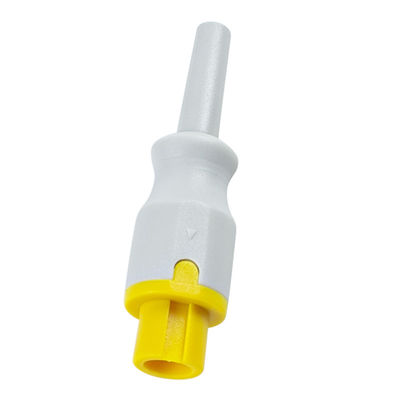 Adaptador de temperatura de conector de 2 pines de canal único compatível com o Mindray Datascope 0011-30-37391