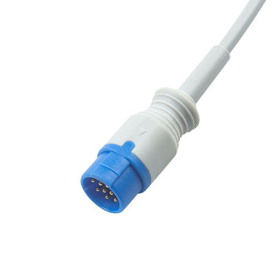 Bioluminescência Sensor de SpO2 reutilizável M900 M7000 M9500 Digital Adult Finger Clip 12Pin 3.0M