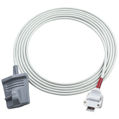Sensor de SpO2 do clipe do dedo adulto 1.0M Compativel Rad-G Direct